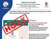 Hoax Nomor Telepon Mengatasnamakan Sekda Bojonegoro Nurul Azizah, Masyarakat Diminta Waspada Fb Img 1700268841694