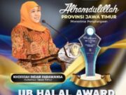 Pemprov Jatim Raih UB Halal Award Img 20240122 Wa0021