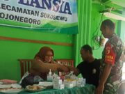 Babinsa Koramil Sukosewu Bojonegoro Dampingi Kegiatan Posyandu Lansia Img 20240422 Wa0020