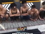 Polres Gresik Ringkus Gangster Yang Kerap Pamer Sajam di Tengah Kota Img 20240621 Wa0022