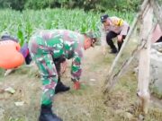 Jelang Tradisi Nyadran, Babinsa Koramil Ngambon Bojonegoro Bersih-bersih Desa Img 20240705 Wa0023