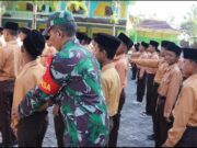 Babinsa Koramil Sumberrejo Berikan Pelatihan Wasbang Santri Pondok Pesantren Darussalam Dungmas Mediacahayabaru.id Orbitnasional.com 61