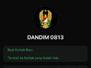 Hoax, Beredar Nomer Whatsapp Palsu Mengatasnamakan Dandim Bojonegoro Img 20240824 Wa0031