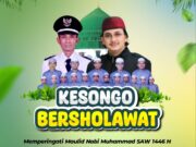 Peringati Maulid Nabi Muhammad 1446 H, Kesongo Bersholawat Mediacahayabaru.id Orbitnasional.com Bojonegorotimes.id 21