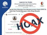 Hoax, WA Palsu Mengatasnamakan Kepala Dinas PKP Cipta Karya Bojonegoro Fb Img 1730600850248