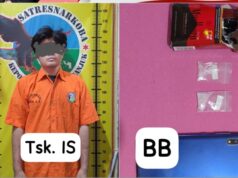 Polres Nganjuk Tangkap Pria Kediri Pengedar Sabu Mediacahayabaru.id Orbitnasional.com Bojonegorotimes.id 44