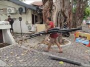 Tumpukan Sisa Kabel Curian Penyebab Banjir di Kedungdoro Surabaya Img 0348