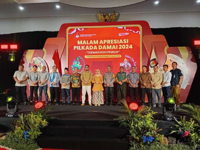 Malam Apresiasi Pilkada Damai 2024, Kpu Kabupaten Kediri Gelar Acara Bertema Terima Kasih Pemilih