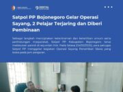 Tertibkan Pelajar, Satpol PP Bojonegoro Gelar Operasi Sayang Img 20250206 Wa0003