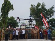 Pertanian Makin Canggih, Drone Penyemprot Pupuk Resmi Terbang di Bojonegoro Img 20250526 wa0040
