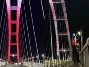 Dinas PKP Cipta Karya Bojonegoro Terangi Jembatan Sosrodilogo dengan Lampu Indah 9081c078 5015 407c b818 b6a4e87584c1