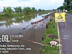 Parah, Proyek Irigasi Tuban Diduga Langgar Spesifikasi, Beton Dicor Saat Berlumpur 1762146762063 copy 1280x842