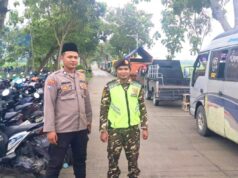 Pengajian Rutin NU di Balen Bojonegoro Aman, Polisi dan Banser Siaga IMG 20260117 WA0011