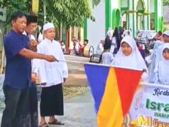Dari Drumband hingga Gunungan, Pawai Ta’aruf Isra Mi’raj di Kedungadem Bojonegoro Curi Perhatian IMG 20260117 WA0022