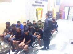 Polres Kediri Kota Amankan Jalur Strategis Saat Kepulangan Pesilat IMG 20260119 WA0014