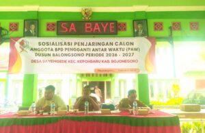 Kursi BPD Kosong, Desa Bayemgede Bojonegoro Bentuk Panitia PAW IMG 20260127 WA0013