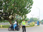 Pertigaan DAM Klepek Dijaga Polisi Sukosewu Bojonegoro, Warga Merasa Aman IMG 20260130 WA0025