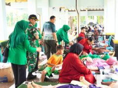 Bakti Sosial Persit KCK ke-80, Kodim Bojonegoro Turun Langsung Layani Warga IMG 20260209 WA0008