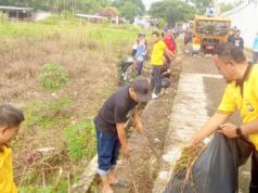Gotong Royong di Jembatan Sosrodilogo, Pilar Trucuk Bojonegoro Perkuat Mitigasi Bencana IMG 20260214 WA0011