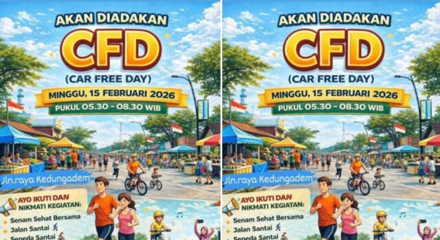 Pagi Lebih Segar, Kedungadem Bojonegoro Gelar Car Free Day IMG 20260214 WA0035