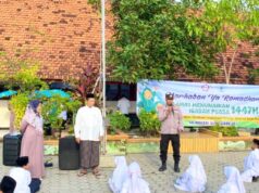 Polisi Hadir di Tengah Kemeriahan Pawai Ramadhan Sumberrejo Bojonegoro IMG 20260215 WA0006