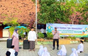 Polisi Hadir di Tengah Kemeriahan Pawai Ramadhan Sumberrejo Bojonegoro IMG 20260215 WA0006