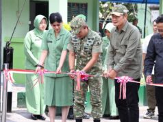 Gerbang Baru Makodim Lamongan, Tanda Komitmen Jaga Kondusivitas IMG 20260216 WA0019