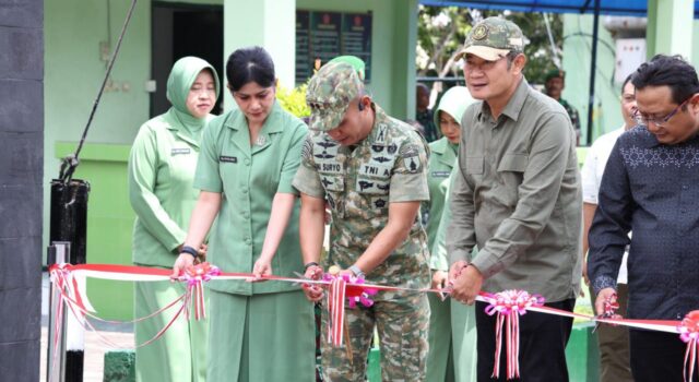 Gerbang Baru Makodim Lamongan, Tanda Komitmen Jaga Kondusivitas IMG 20260216 WA0019