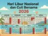 Daftar Lengkap Hari Libur Nasional dan Cuti Bersama 2026, Catat Tanggalnya IMG 20260217 WA0001