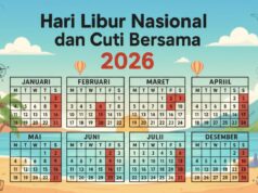 Daftar Lengkap Hari Libur Nasional dan Cuti Bersama 2026, Catat Tanggalnya IMG 20260217 WA0001