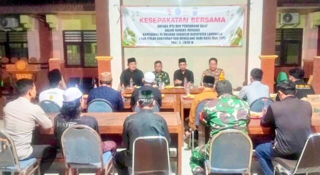 Tak Mau Ada Gesekan, Perguruan Silat se Kecamatan Sarirejo Lamongan Rajut Damai IMG 20260221 WA0022
