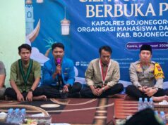 Duduk Tanpa Sekat, Kapolres Bojonegoro Rangkul Organisasi Mahasiswa IMG 20260227 WA0030
