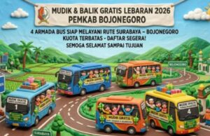 Warga Bojonegoro Wajib Tahu, Ada Bus Mudik Gratis Surabaya–Bojonegoro IMG 20260301 WA0026