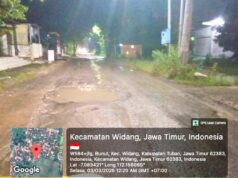 Ban Pecah Velg Bengkok, Warga Jadi Korban Jalan Rusak di Widang Tuban IMG 20260303 WA0004