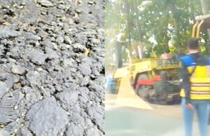 Borok Proyek Jalan Provinsi di Tuban Terbongkar, Pengaspalan Saat Hujan IMG 20260307 WA0005