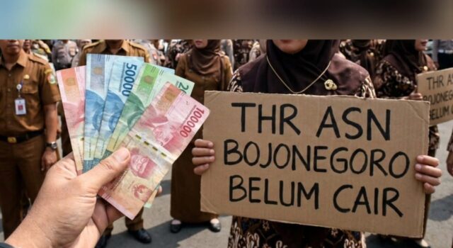 ASN Bojonegoro Menunggu THR, Pegawai: Jangan Sampai Jadi Tunjangan Bar Riyoyo IMG 20260310 WA0004