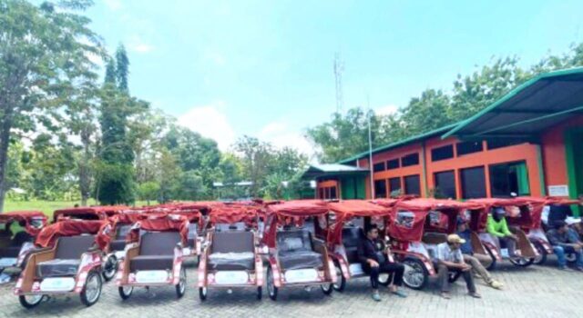 Ratusan Becak Listrik Sakti Mulai Mengaspal di Bojonegoro IMG 20260310 WA0006