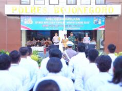 Mudik Aman di Bojonegoro, Polres Siagakan Pos Pengamanan dan Pelayanan Lebaran IMG 20260313 WA0006