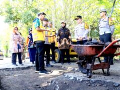 Pemkab Bojonegoro Targetkan Jalan Nasional Bebas Lubang Sebelum Arus Mudik IMG 20260313 WA0040