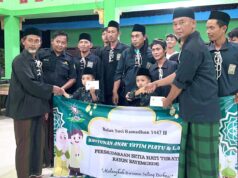 PSHT Rayon Bayemgede Kepohbaru Bojonegoro Santuni Puluhan Yatim dan Lansia IMG 20260314 WA0042