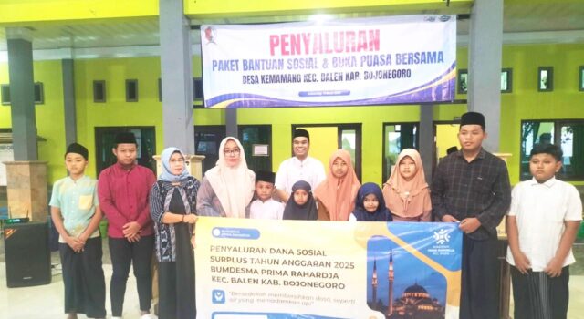 Ramadan di Kemamang Bojonegoro, Anak Yatim Terima Santunan dari SHU Bumdesma IMG 20260314 WA0048
