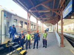 Jelang Idul Fitri, Stasiun Bojonegoro Dipantau Ketat Polisi IMG 20260316 WA0004