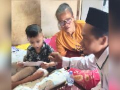 Terhantam Truk Jelang Ramadhan Dua Tahun Lalu, Bocah Yatim Bojonegoro Ini Kini Hanya Bisa Terbaring IMG 20260321 WA0072