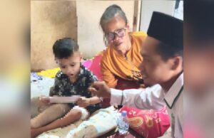 Terhantam Truk Jelang Ramadhan Dua Tahun Lalu, Bocah Yatim Bojonegoro Ini Kini Hanya Bisa Terbaring IMG 20260321 WA0072