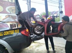 Kecelakaan di Sumberrejo Bojonegoro, Scoopy Ringsek Usai Tabrak Pohon IMG 20260326 WA0015