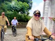 Pemkab Bojonegoro Gaungkan Hidup Sehat, Pemdes Dayukidul Gowes ke Kantor IMG 20260330 WA0025