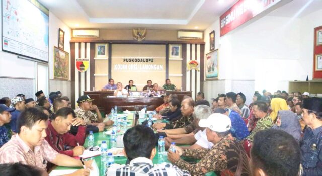 Dandim Lamongan Minta Pendataan Lahan Transparan dan Akurat IMG 20260409 WA0021