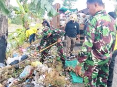 Sinergi TNI dan Pemda Lamongan, Sampah Liar Disikat Habis IMG 20260411 WA0015