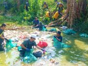 Cegah Banjir, TNI dan Masyarakat Kompak Bersihkan Sungai di Desa Balun Lamongan IMG 20260421 WA0009