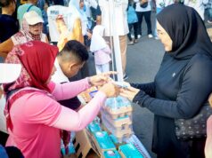 Ibu-ibu Borong Telur Gayatri di CFD Bojonegoro IMG 20260426 WA0022